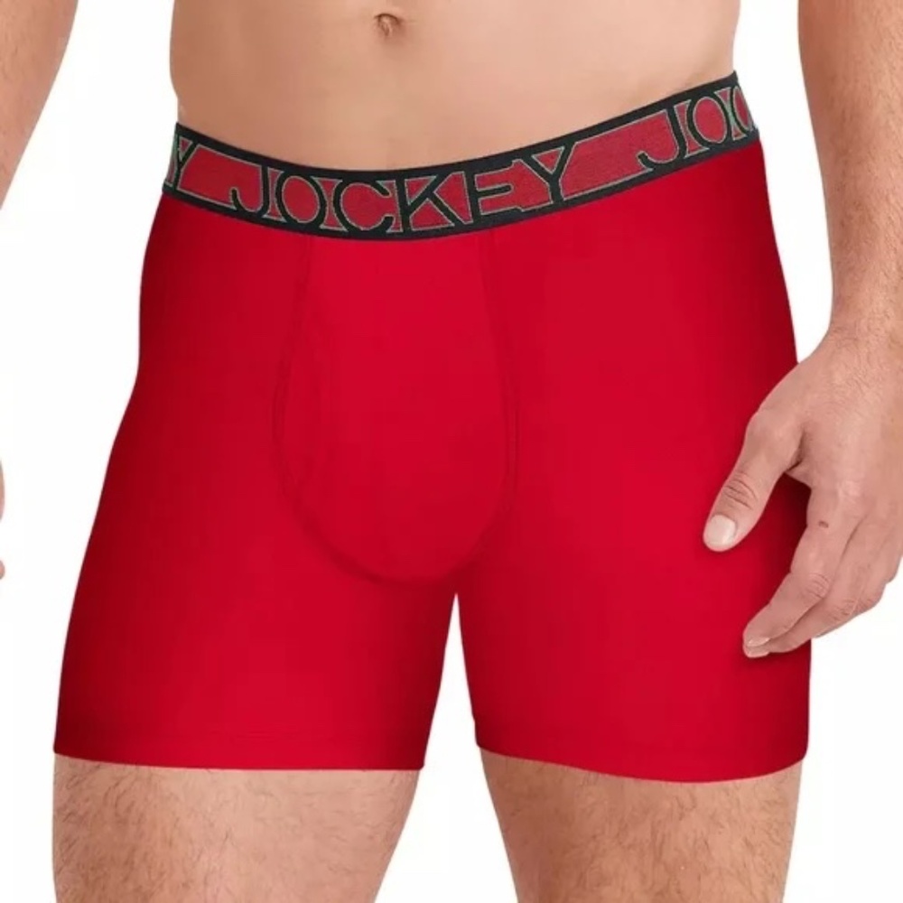 JOCKEY Men's Holiday Microfiber Boxer Brief